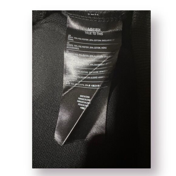 Volcom Stone Album Track Jacket Full Zip Black White Zip Pockets Men’s Size L - Picture 8 of 9